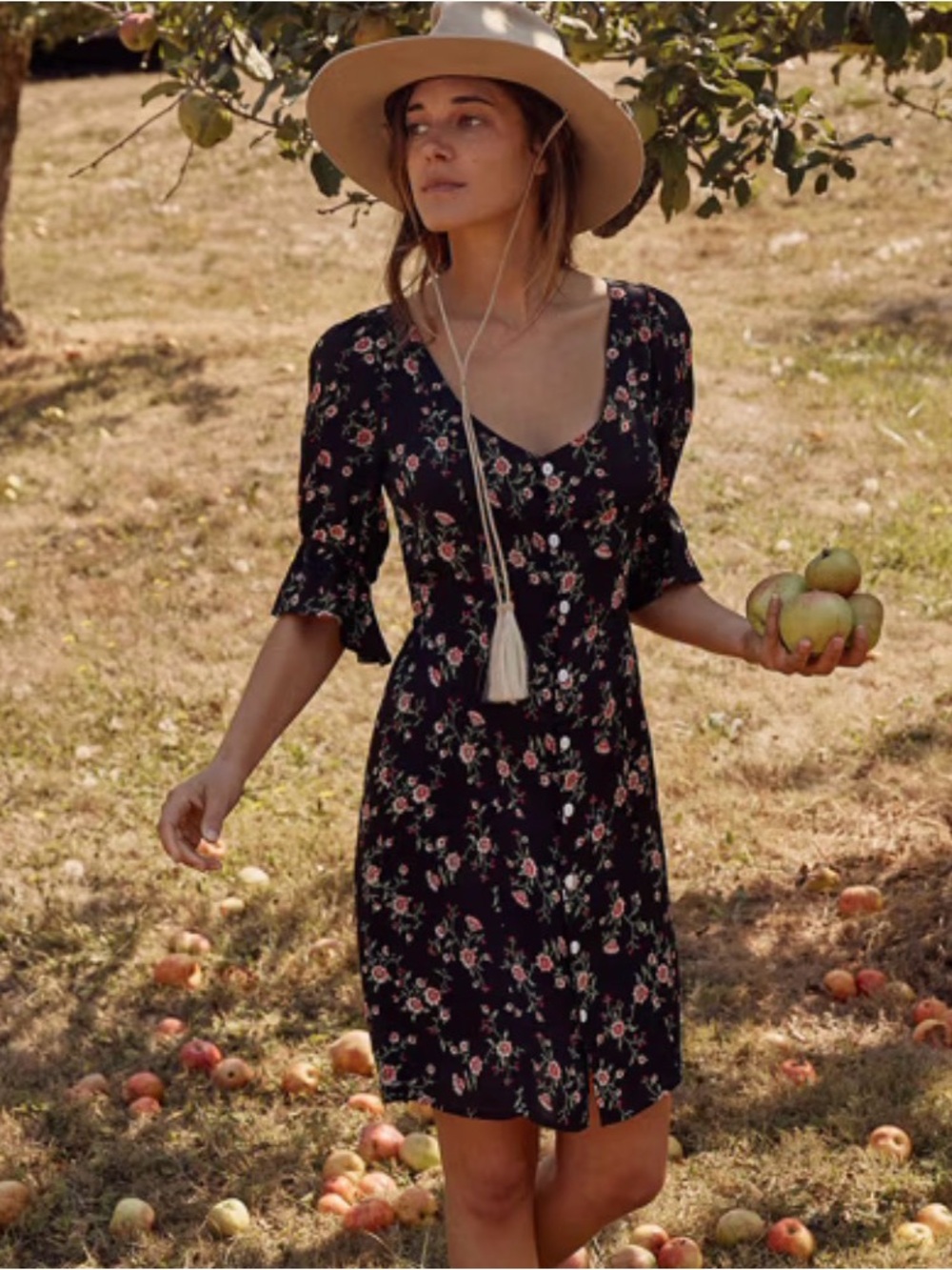 Christy Dawn The Ono Dress. Thulian Spray print.